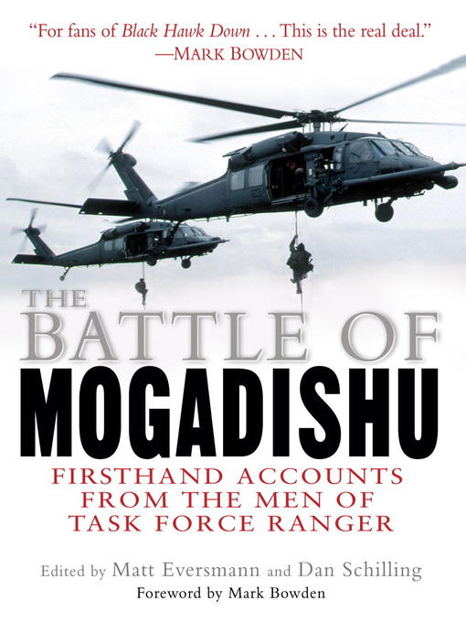 Title details for The Battle of Mogadishu by Matt Eversmann - Wait list